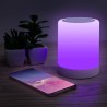 Wireless Bluetooth Speaker With LED Colour Touch Lamp