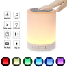 Wireless Bluetooth Speaker With LED Colour Touch Lamp