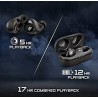 JBL C100 TWS Wireless Earbuds with Hands-free Stereo Calls, Pure Bass Sound (Black)